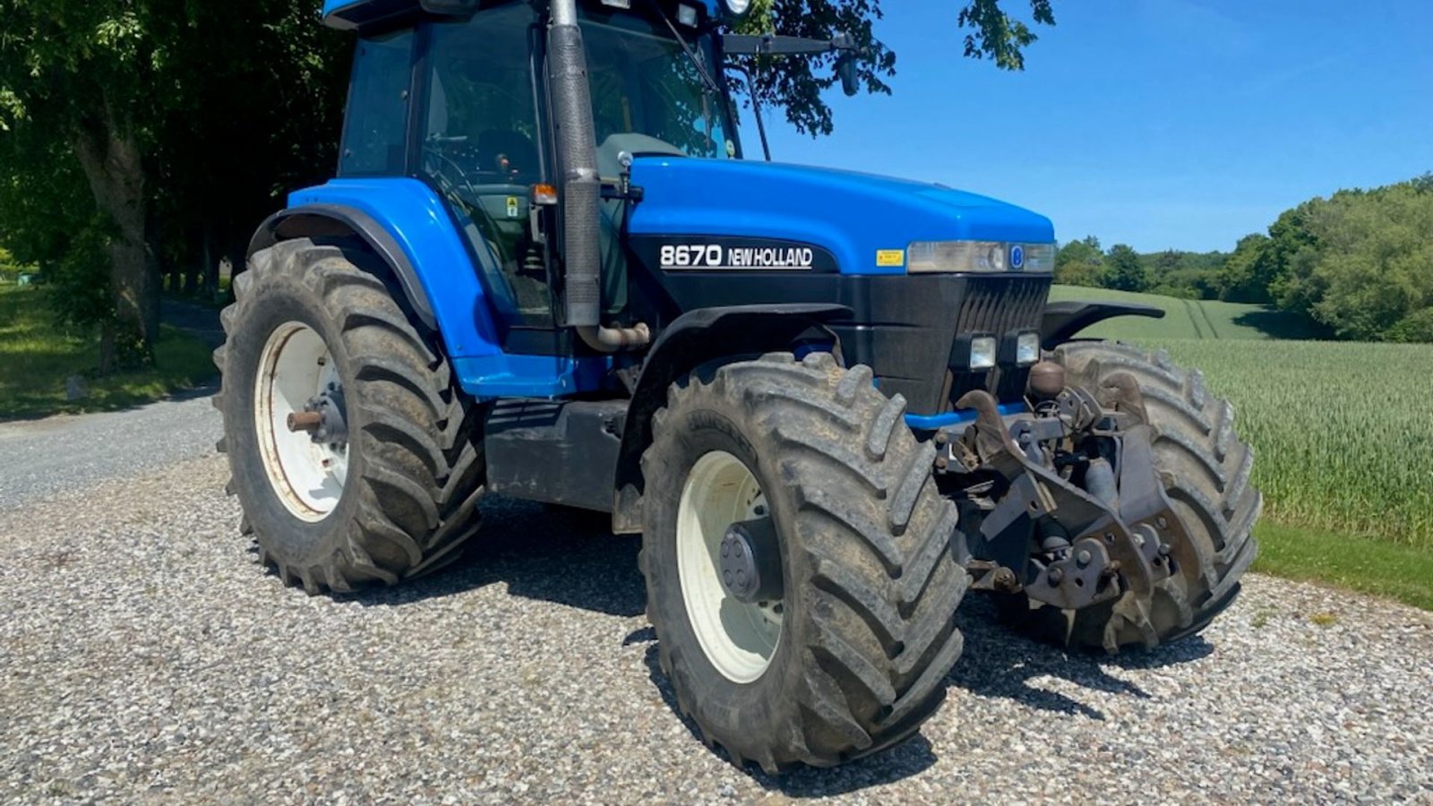 Traktor of the type New Holland 8670 Supersteer, Gebrauchtmaschine in Aabenraa (Picture 2)