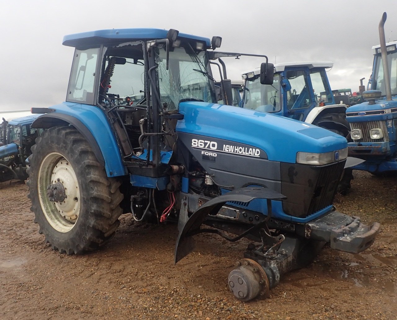 Traktor of the type New Holland 8670, Gebrauchtmaschine in Viborg (Picture 2)
