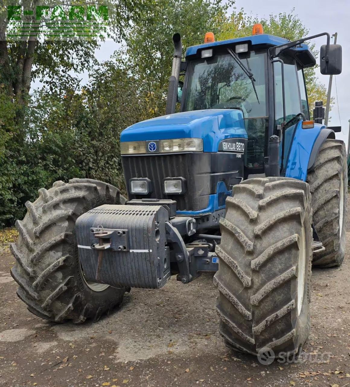 Traktor типа New Holland 8870, Gebrauchtmaschine в Hamburg (Фотография 1)