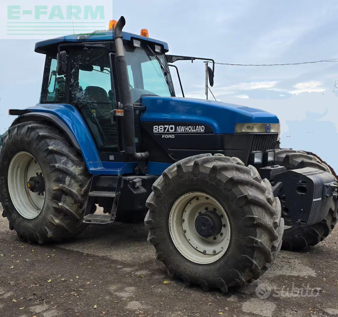 Traktor типа New Holland 8870, Gebrauchtmaschine в Hamburg (Фотография 2)