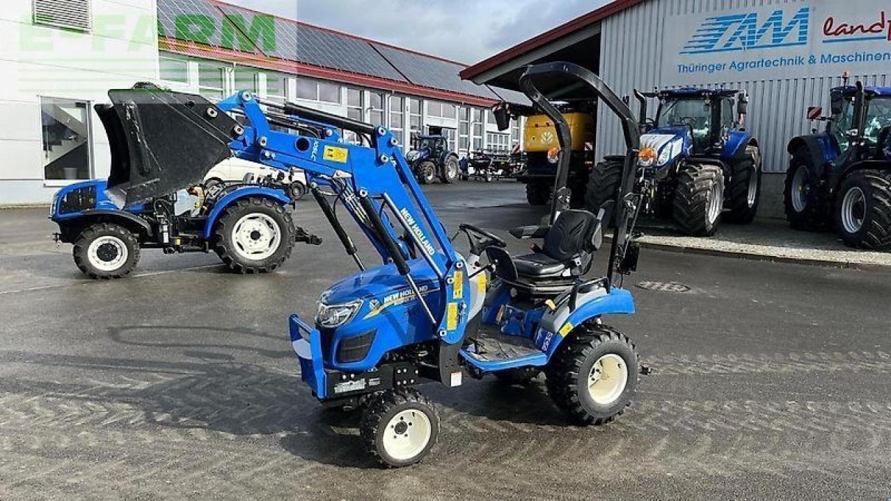 Traktor des Typs New Holland boomer 25 compact mit frontlader, Gebrauchtmaschine in ANRODE / OT LENGEFELD (Bild 4)