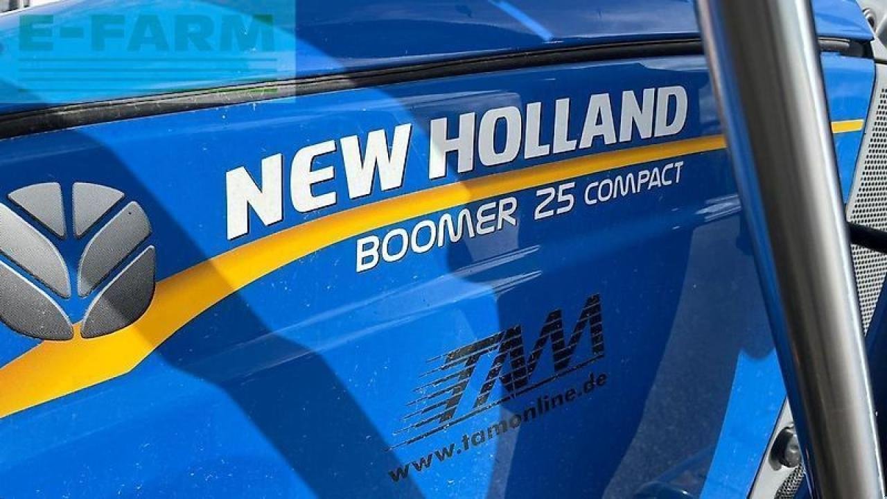 Traktor des Typs New Holland boomer 25 compact mit frontlader, Gebrauchtmaschine in ANRODE / OT LENGEFELD (Bild 8)