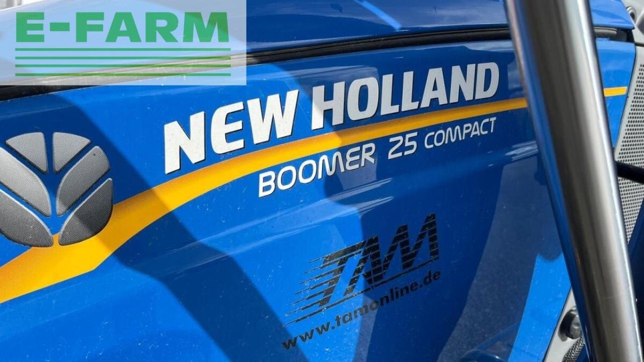 Traktor des Typs New Holland boomer 25 compact, Gebrauchtmaschine in ANRODE / OT LENGEFELD (Bild 2)