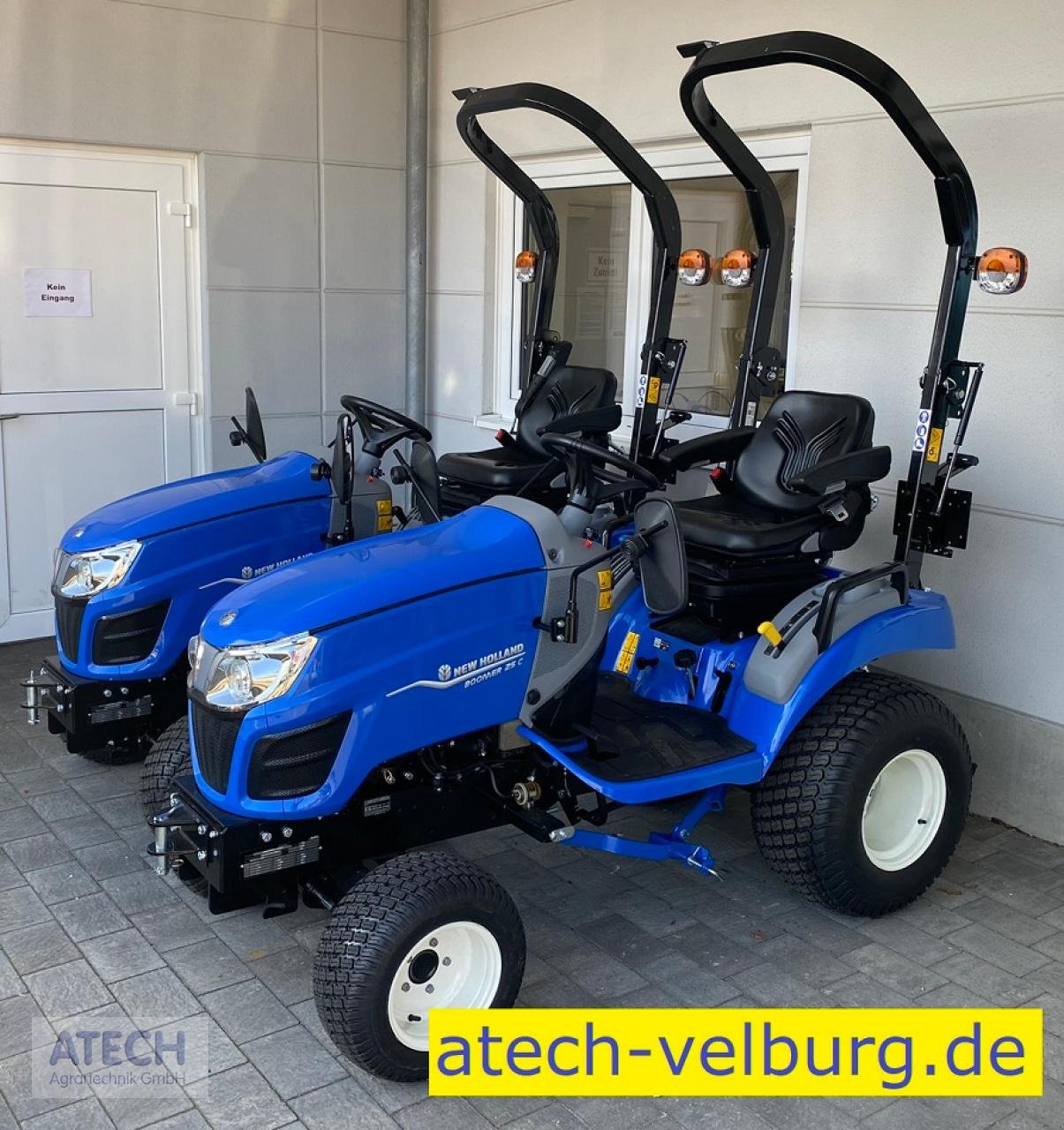 Traktor Türe ait New Holland Boomer 25, Neumaschine içinde Velburg (resim 1)