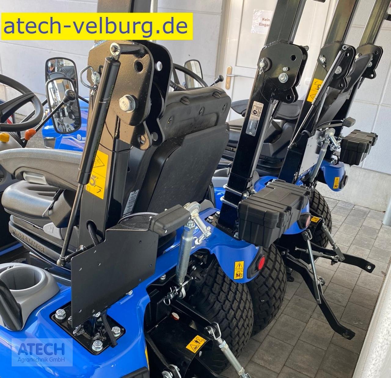 Traktor Türe ait New Holland Boomer 25, Neumaschine içinde Velburg (resim 2)