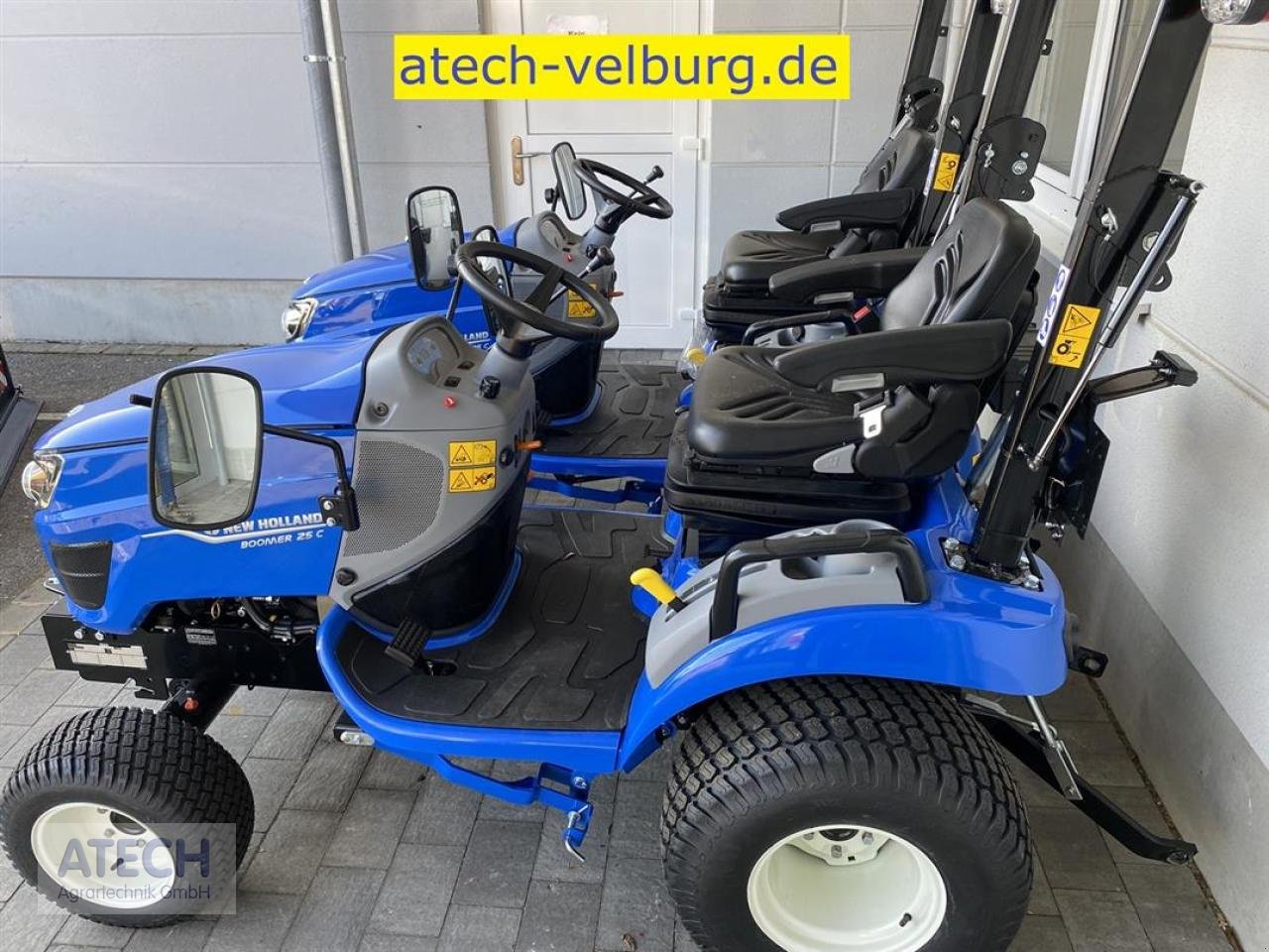 Traktor des Typs New Holland Boomer 25, Neumaschine in Velburg (Bild 4)