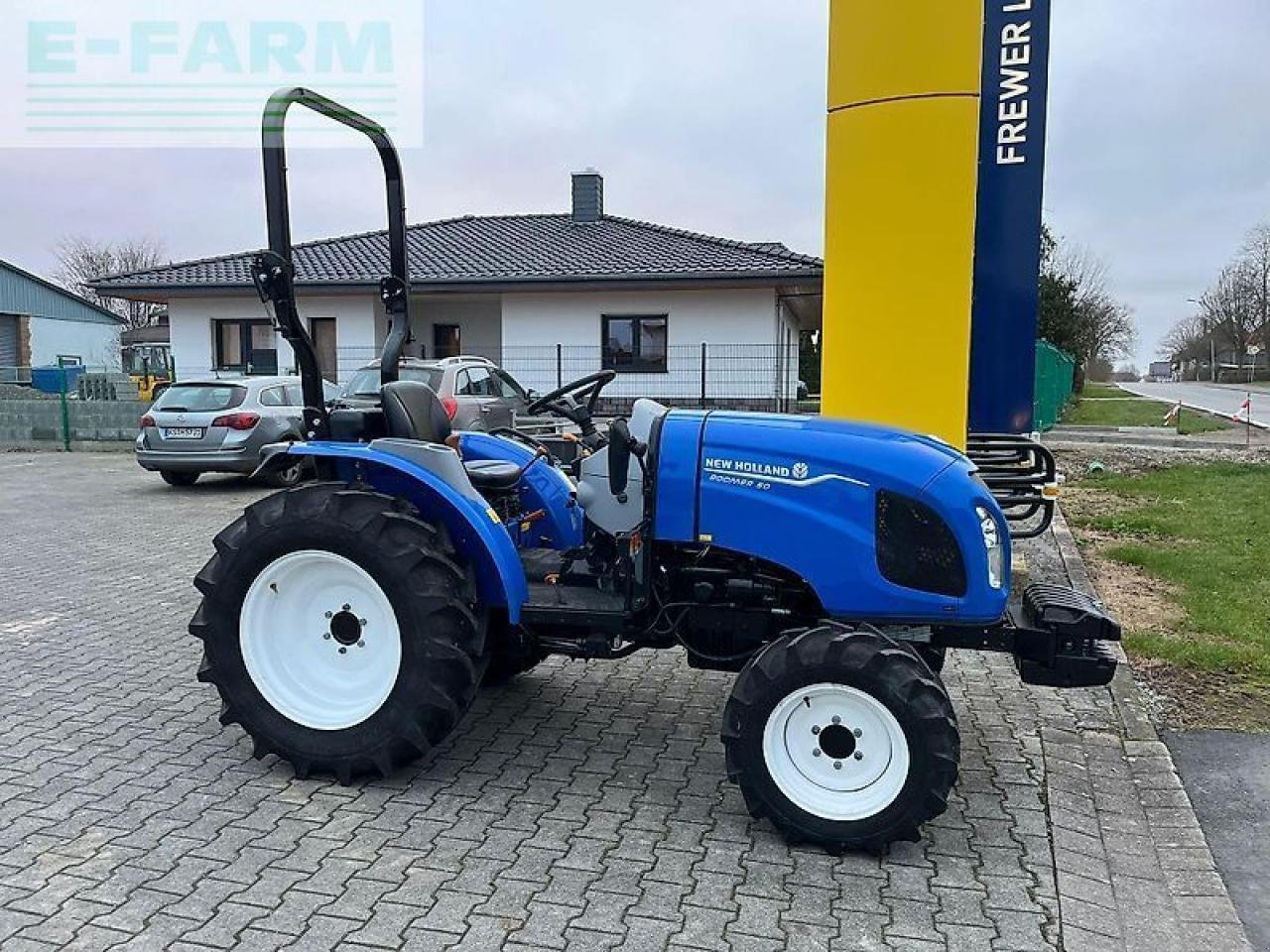 Traktor des Typs New Holland boomer 50 sonderpreis !!!!, Gebrauchtmaschine in BORGENTREICH (Bild 1)
