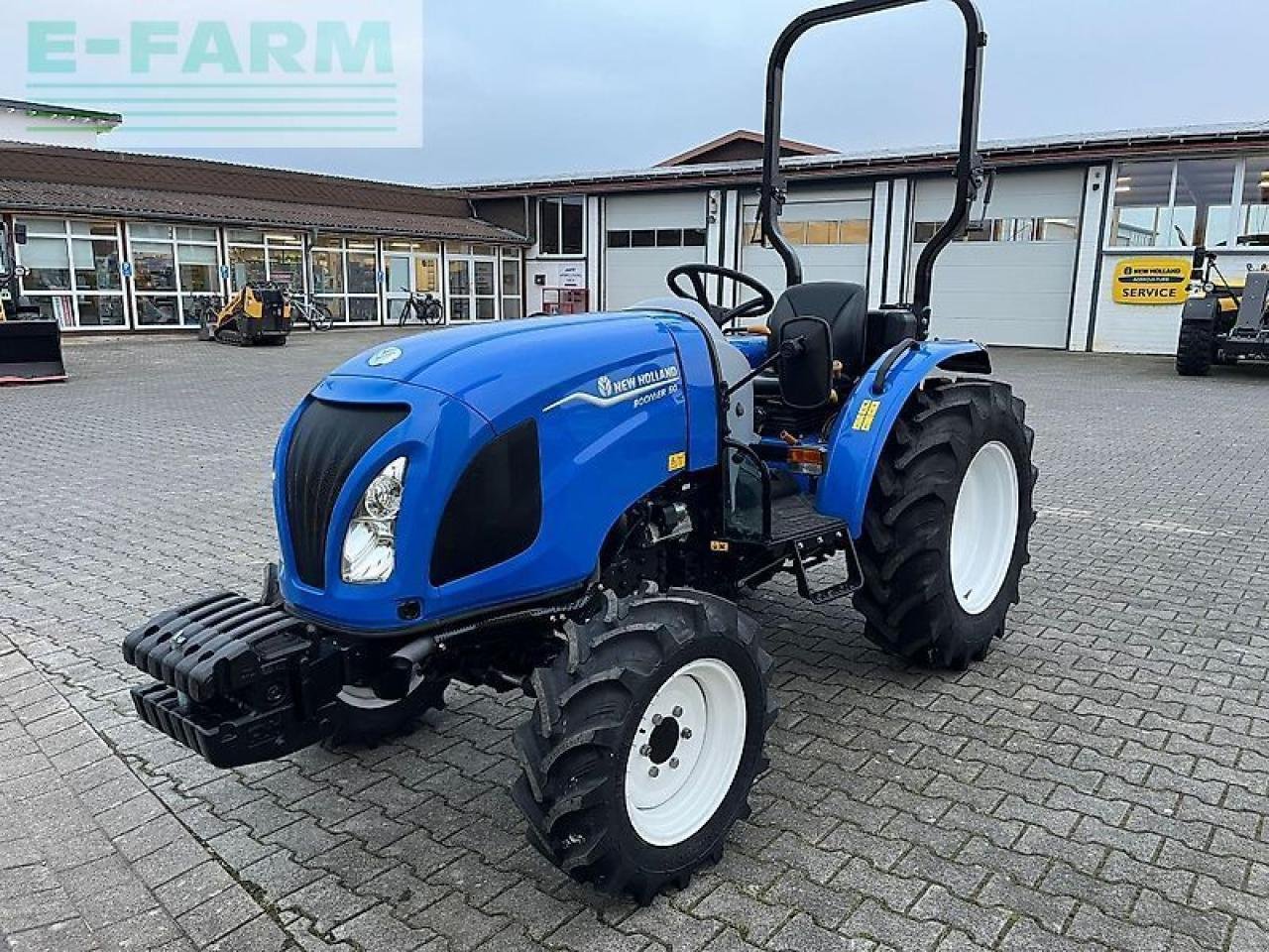 Traktor des Typs New Holland boomer 50 sonderpreis !!!!, Gebrauchtmaschine in BORGENTREICH (Bild 5)