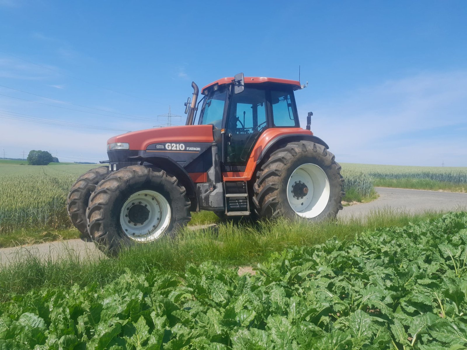 Traktor типа New Holland G210, Gebrauchtmaschine в Creglingen (Фотография 2)