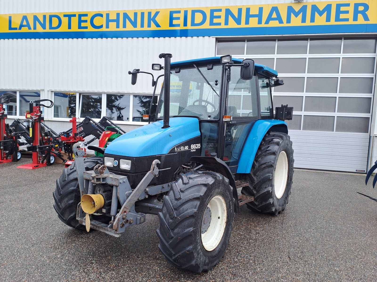 Traktor типа New Holland L 85 DT / 6635 De Luxe, Gebrauchtmaschine в Burgkirchen (Фотография 1)