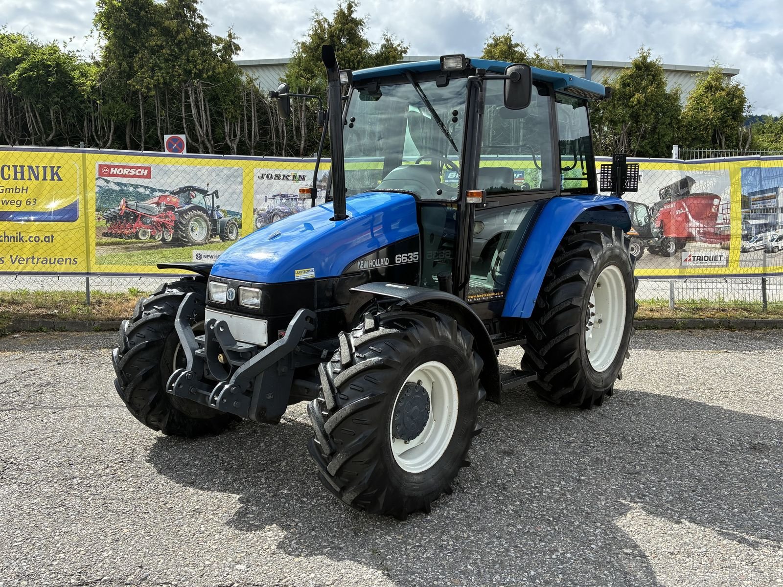 Traktor des Typs New Holland L 85 DT / 6635 De Luxe, Gebrauchtmaschine in Villach (Bild 1)