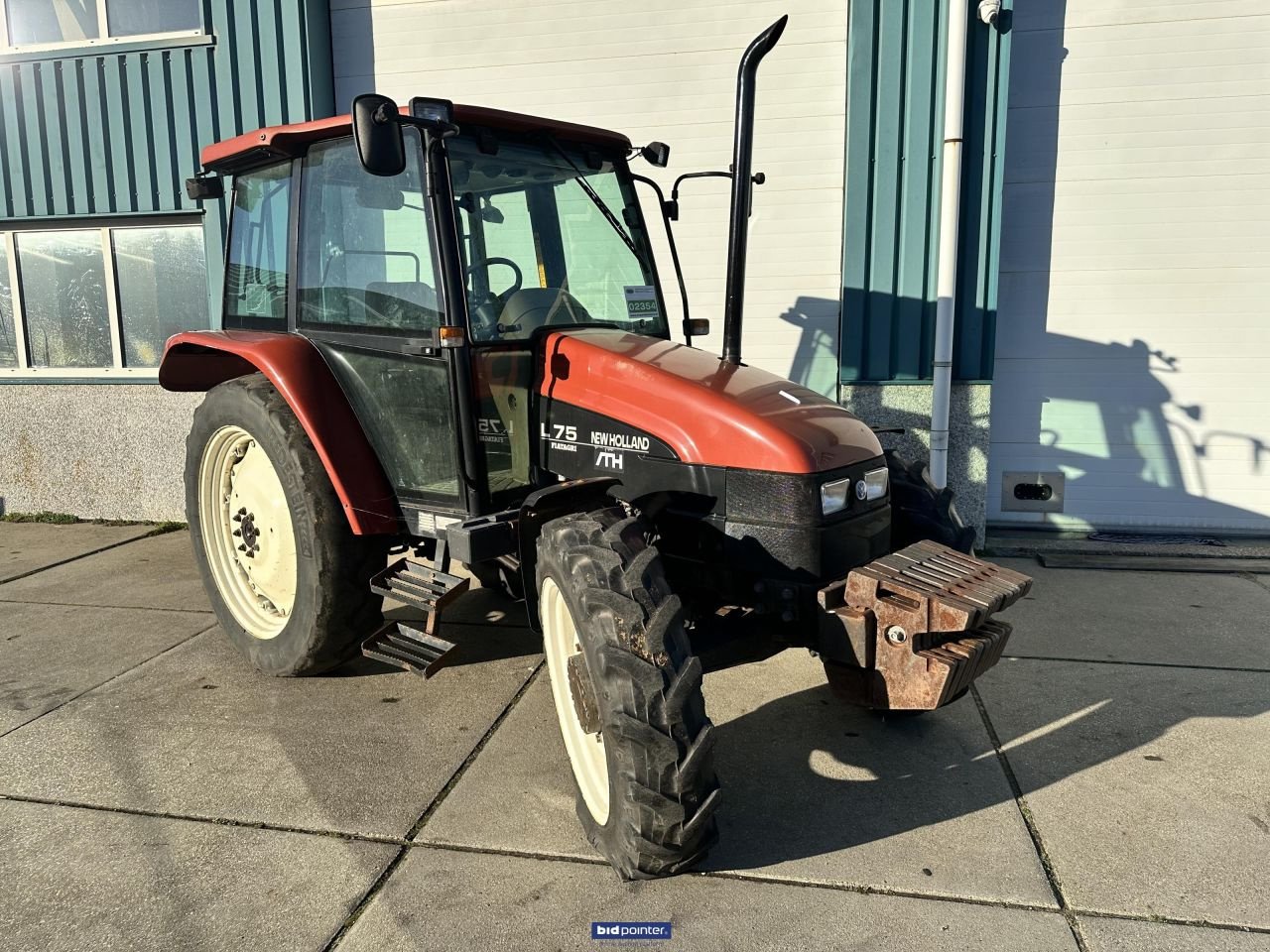 Traktor Türe ait New Holland L75, Gebrauchtmaschine içinde Deurne (resim 2)