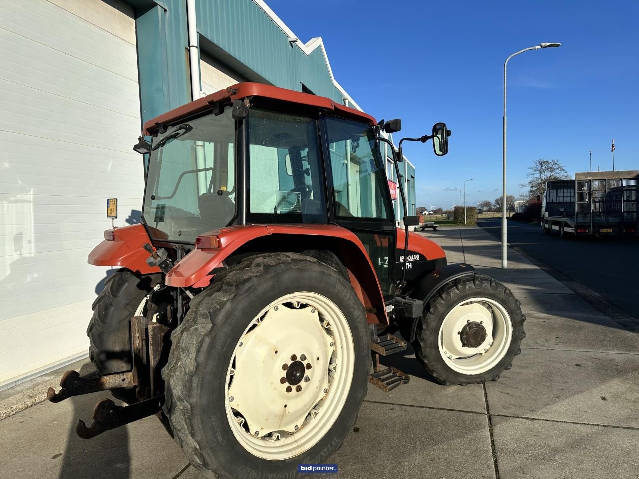 Traktor Türe ait New Holland L75, Gebrauchtmaschine içinde Deurne (resim 4)