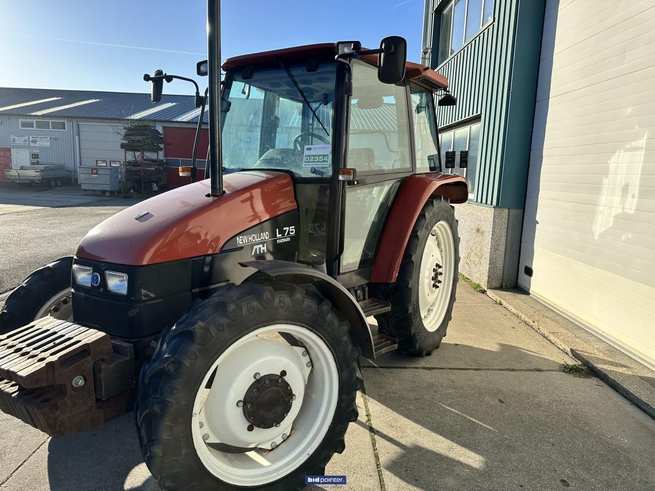 Traktor Türe ait New Holland L75, Gebrauchtmaschine içinde Deurne (resim 1)