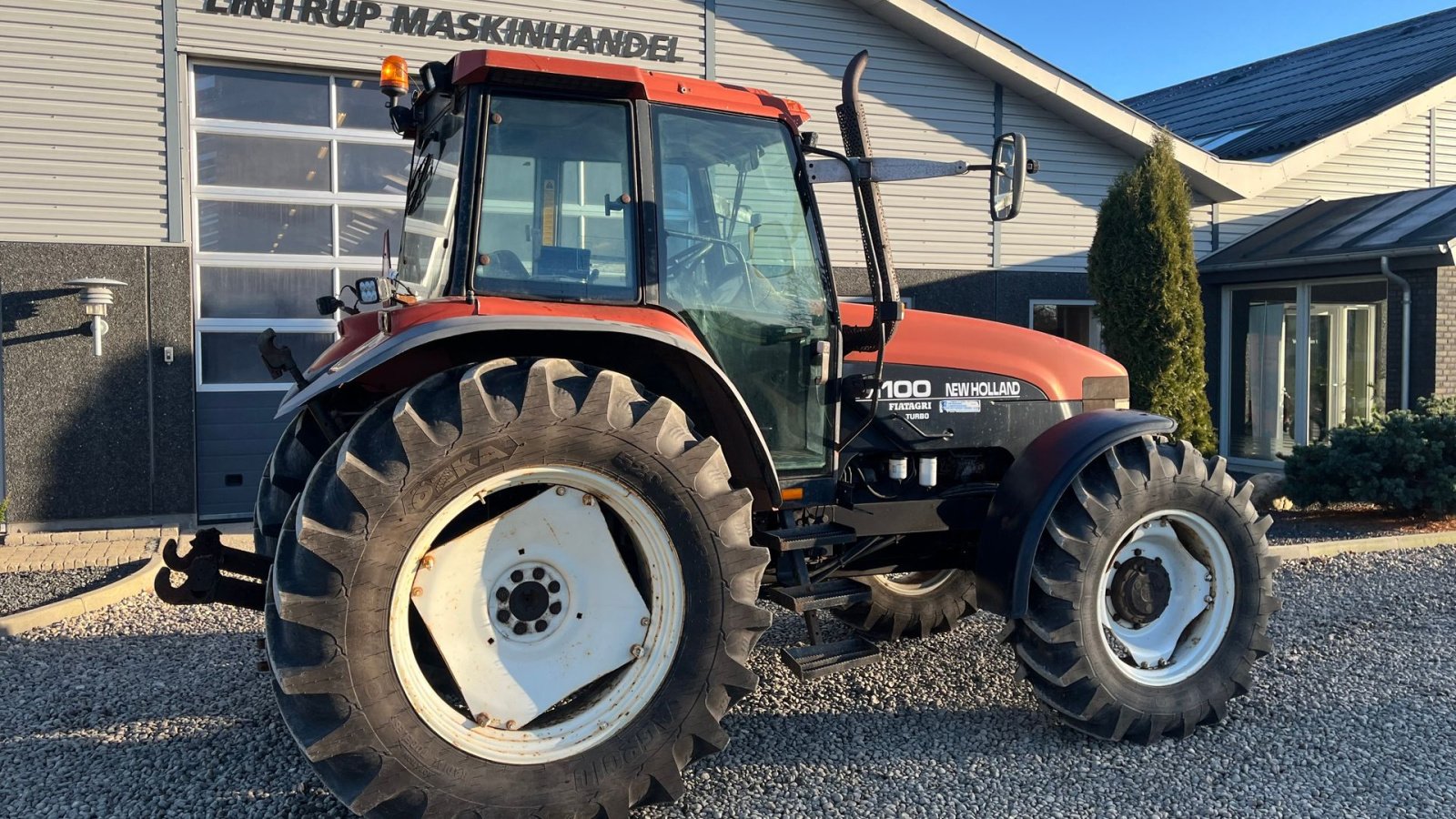 Traktor del tipo New Holland M100 Med frontlift og turbo, Gebrauchtmaschine en Lintrup (Imagen 14)