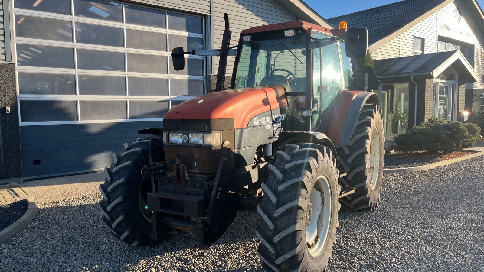 Traktor del tipo New Holland M100 Med frontlift og turbo, Gebrauchtmaschine en Lintrup (Imagen 10)