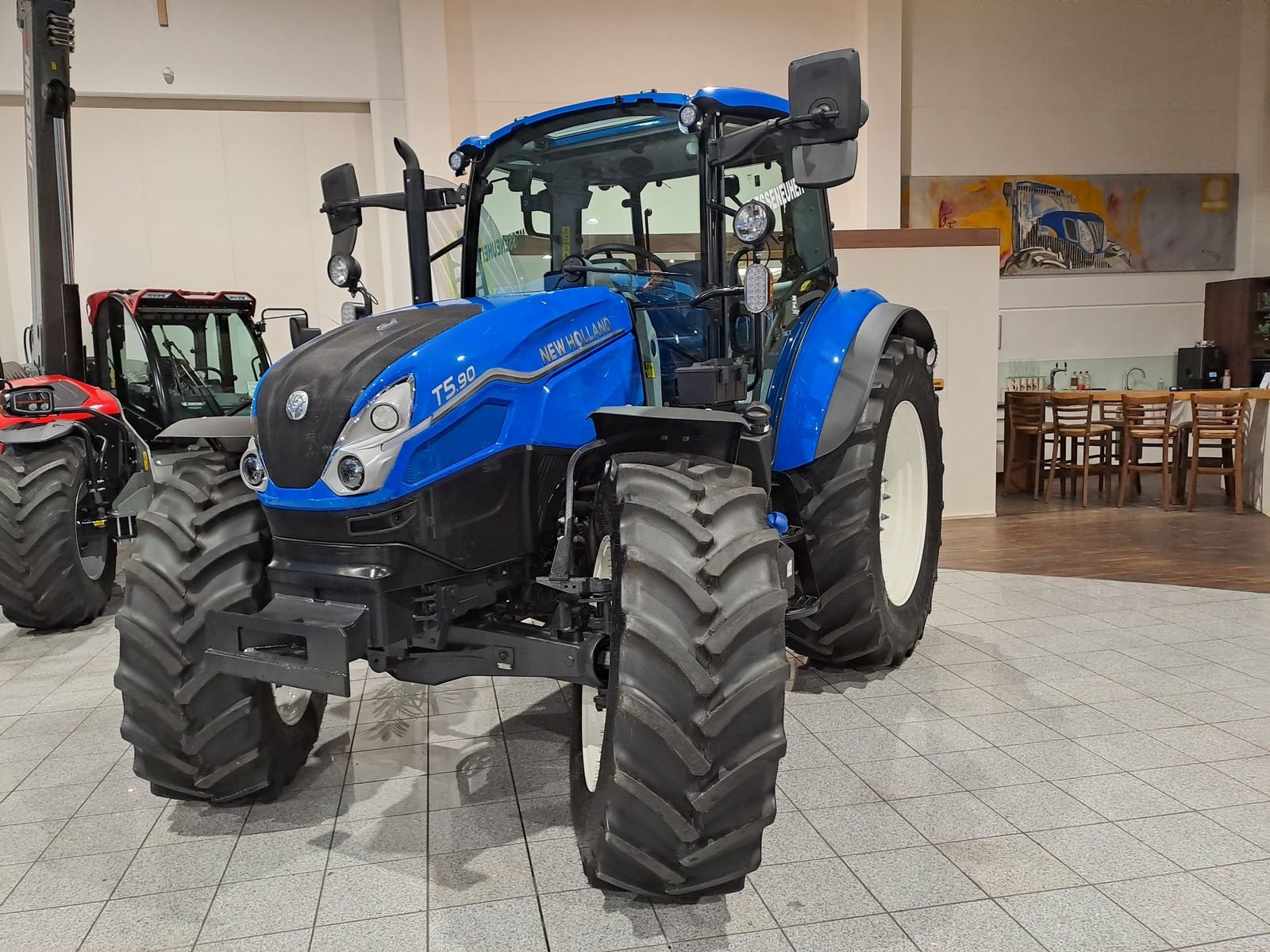 Traktor typu New Holland NEW HOLLAND T5.90 HILO 1.5 CAB, Neumaschine v Burgkirchen (Obrázek 1)
