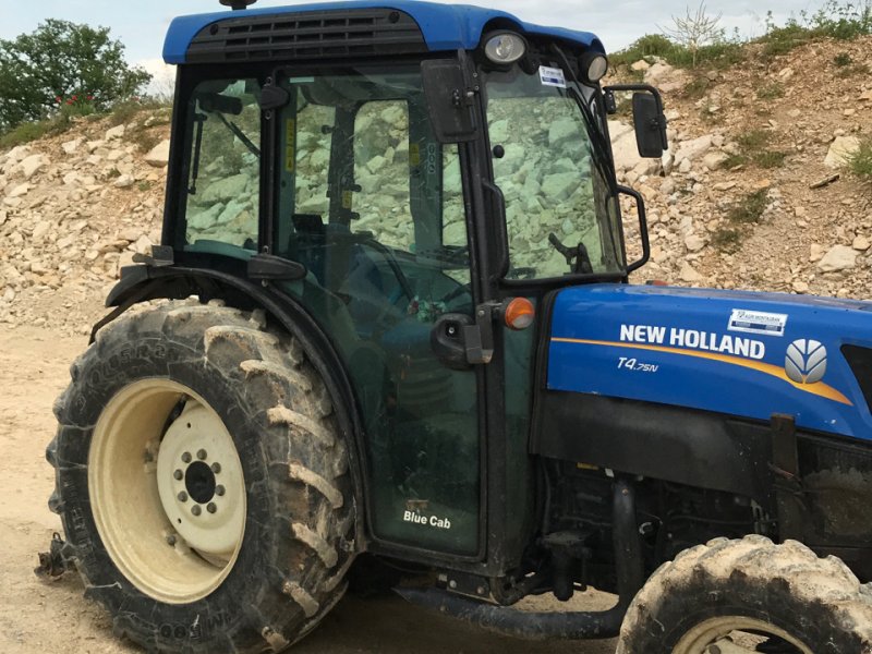 Traktor of the type New Holland T 4 75 N, Gebrauchtmaschine in MORLHON LE HAUT (Picture 1)