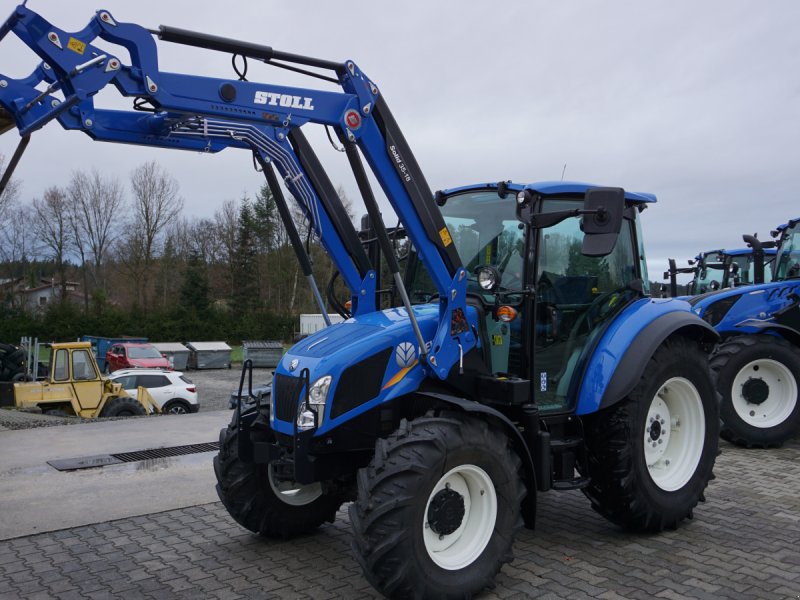 Traktor of the type New Holland T 4.55 inkl. STOLL Frontlader, Neumaschine in Rötz (Picture 1)