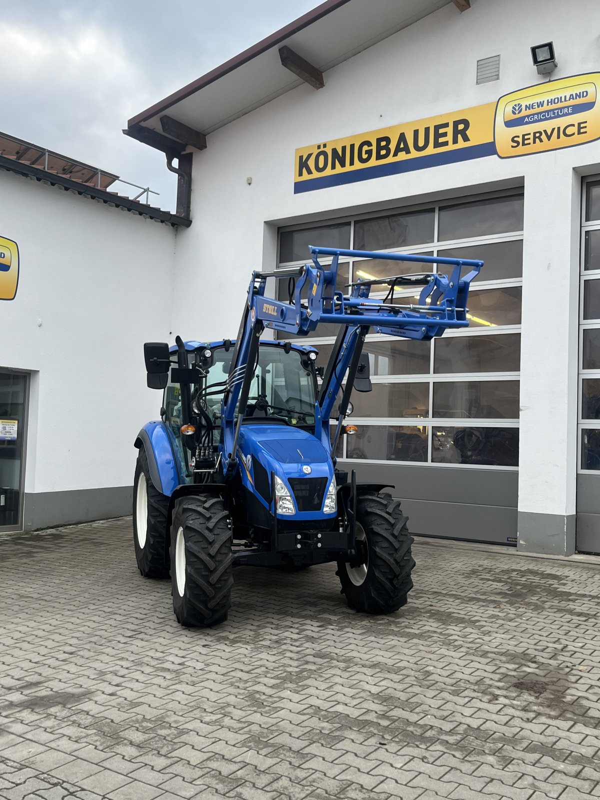 Traktor του τύπου New Holland T 4.55, Neumaschine σε Gerzen (Φωτογραφία 3)