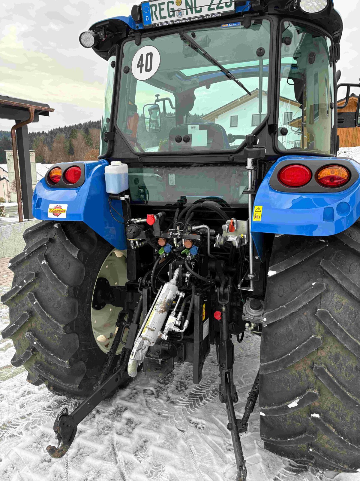 Traktor a típus New Holland T 4.55, Gebrauchtmaschine ekkor: Innernzell (Kép 3)