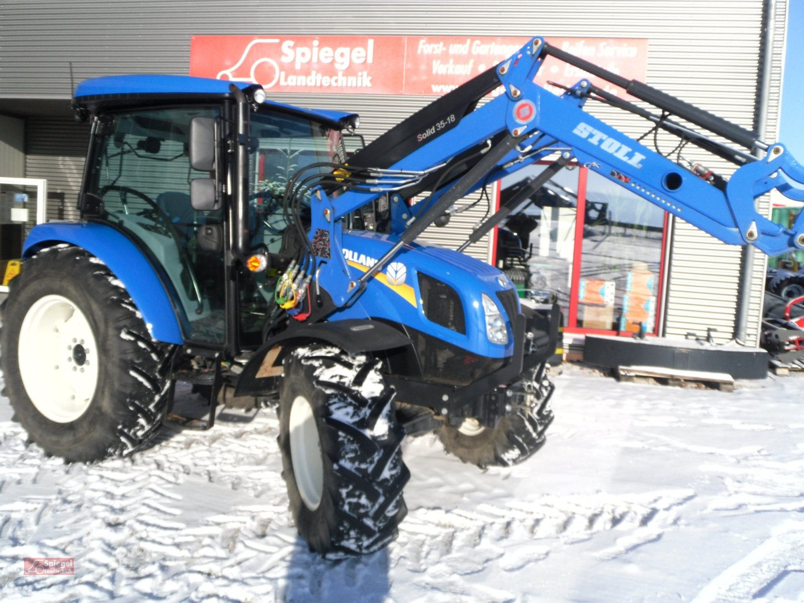 Traktor du type New Holland T 4.65, Gebrauchtmaschine en Freystadt (Photo 1)