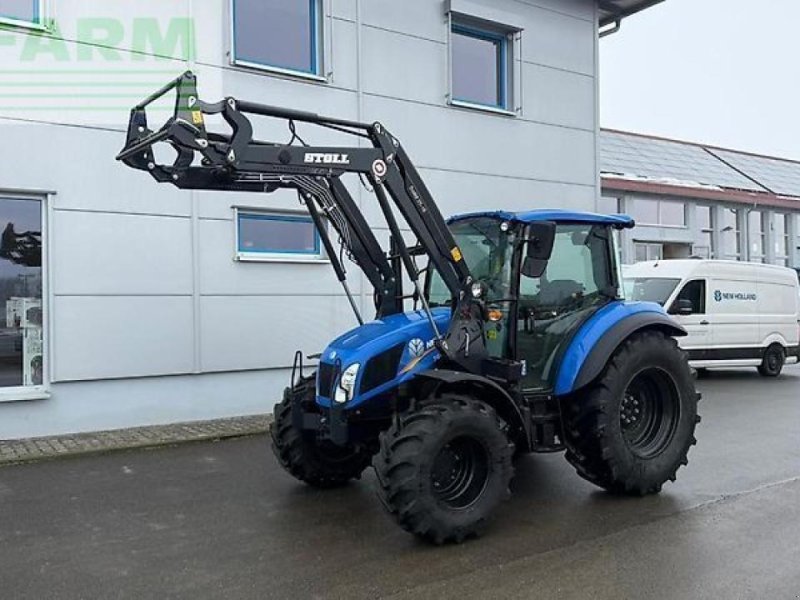 Traktor des Typs New Holland t 4.75 mit frontlader, Gebrauchtmaschine in ANRODE / OT LENGEFELD (Bild 1)