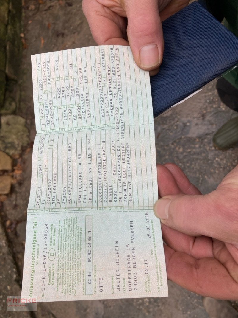 Traktor типа New Holland T 4.95  **Jahresendralley**, Gebrauchtmaschine в Bockel - Gyhum (Фотография 14)