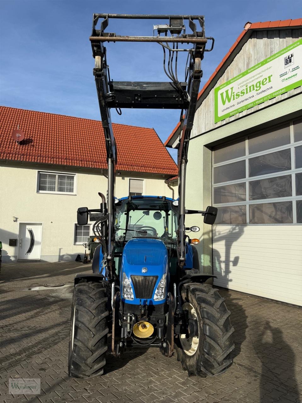 Traktor типа New Holland T 4.95, Gebrauchtmaschine в Thalmässing (Фотография 3)