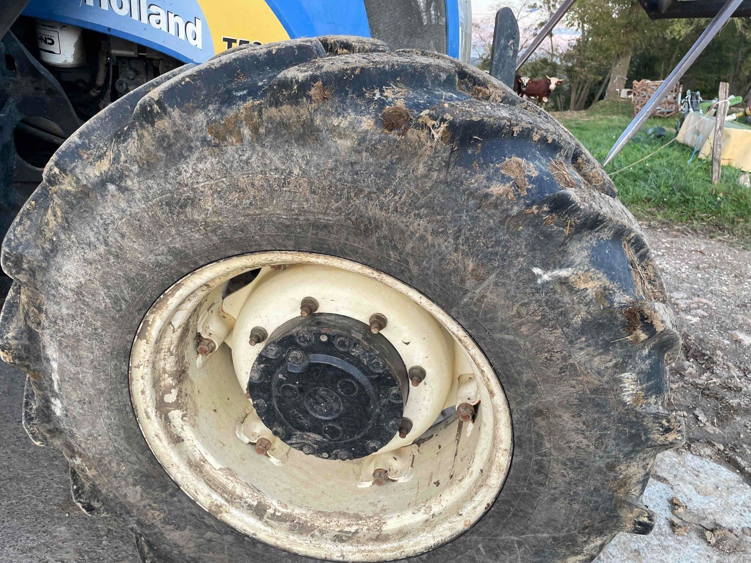 Traktor del tipo New Holland T 5060 4RM DUALCOM, Gebrauchtmaschine In ORLEIX (Immagine 10)