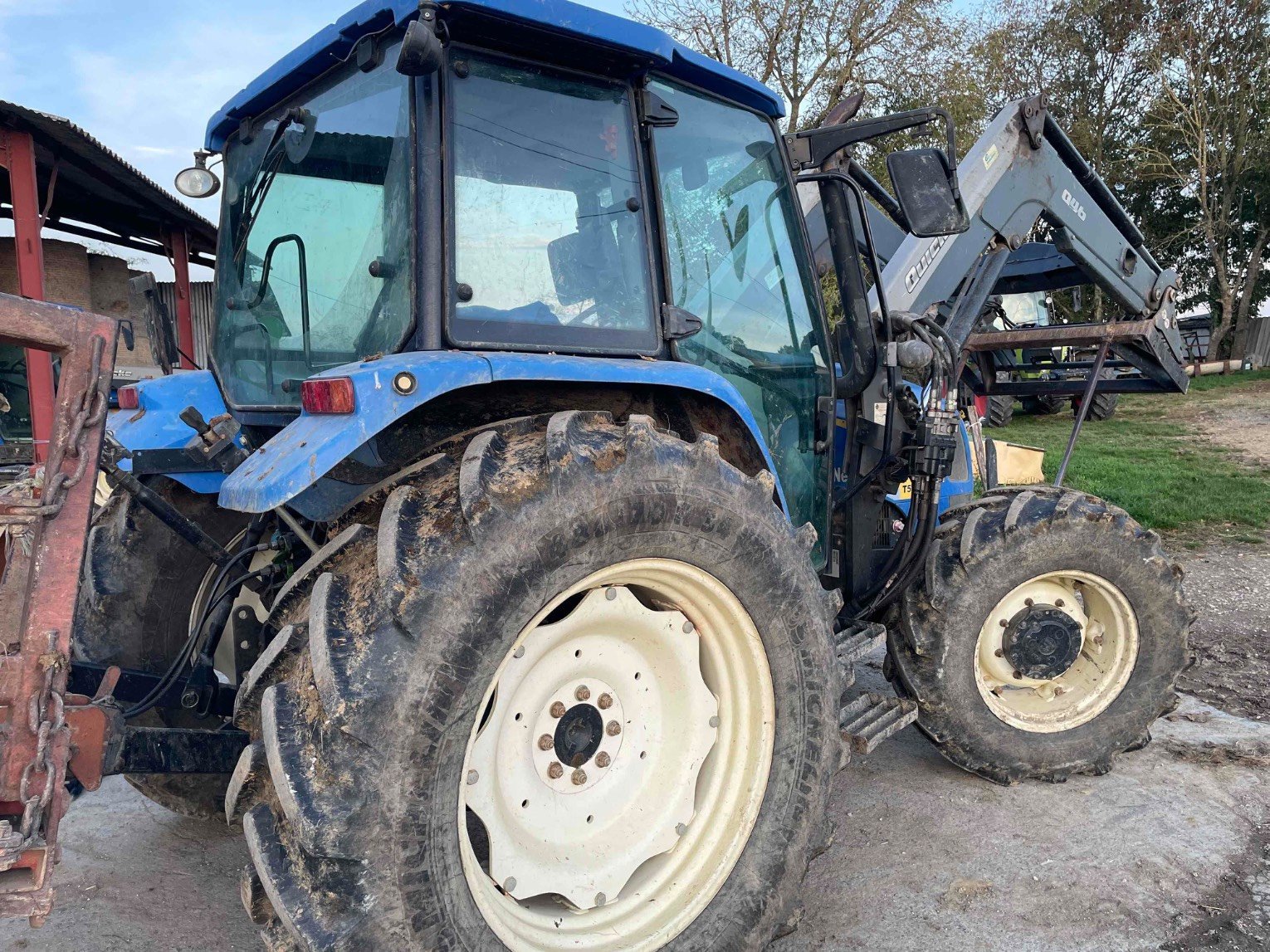 Traktor tip New Holland T 5060 4RM DUALCOM, Gebrauchtmaschine in ORLEIX (Poză 7)