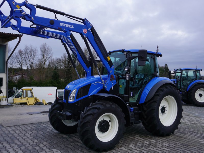 Traktor tipa New Holland T 5.100 DC 1.5 HD inkl. STOLL Frontlader, Neumaschine u Rötz (Slika 1)