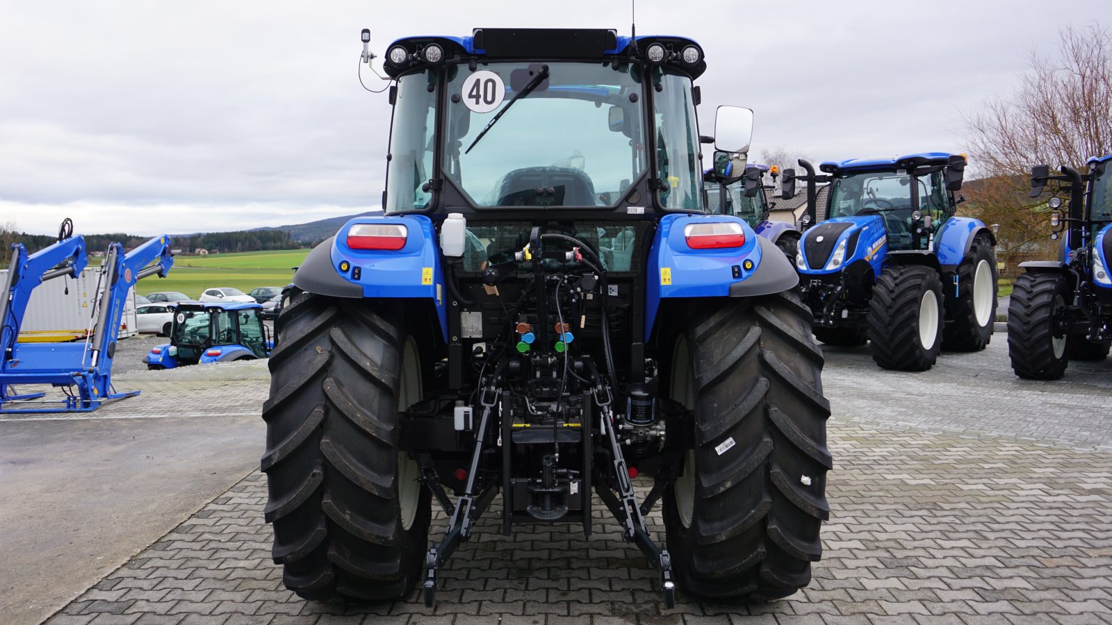 Traktor des Typs New Holland T 5.100 DC 1.5 HD, Neumaschine in Rötz (Bild 12)