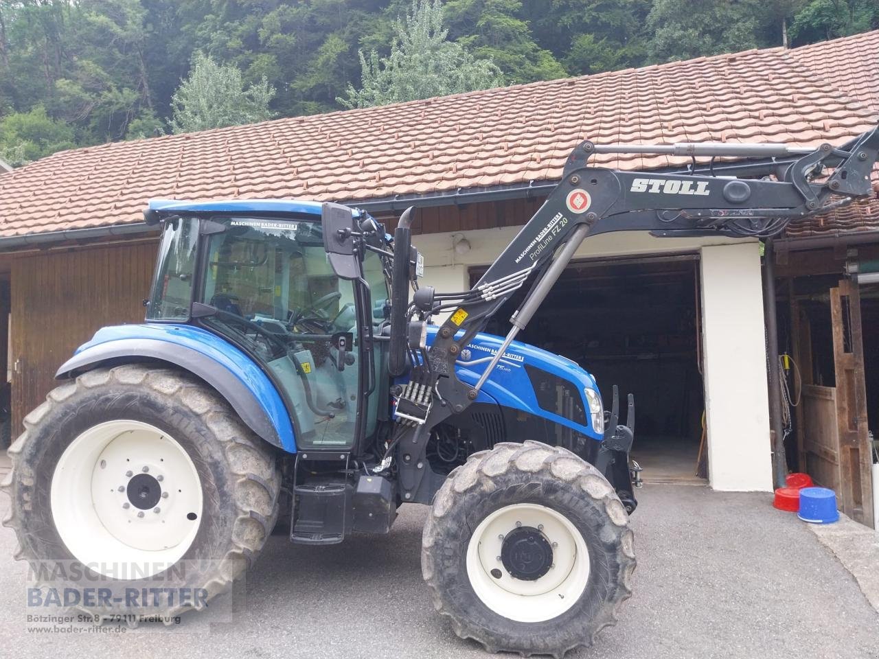 Traktor типа New Holland T 5.100 DC, Gebrauchtmaschine в Freiburg (Фотография 2)