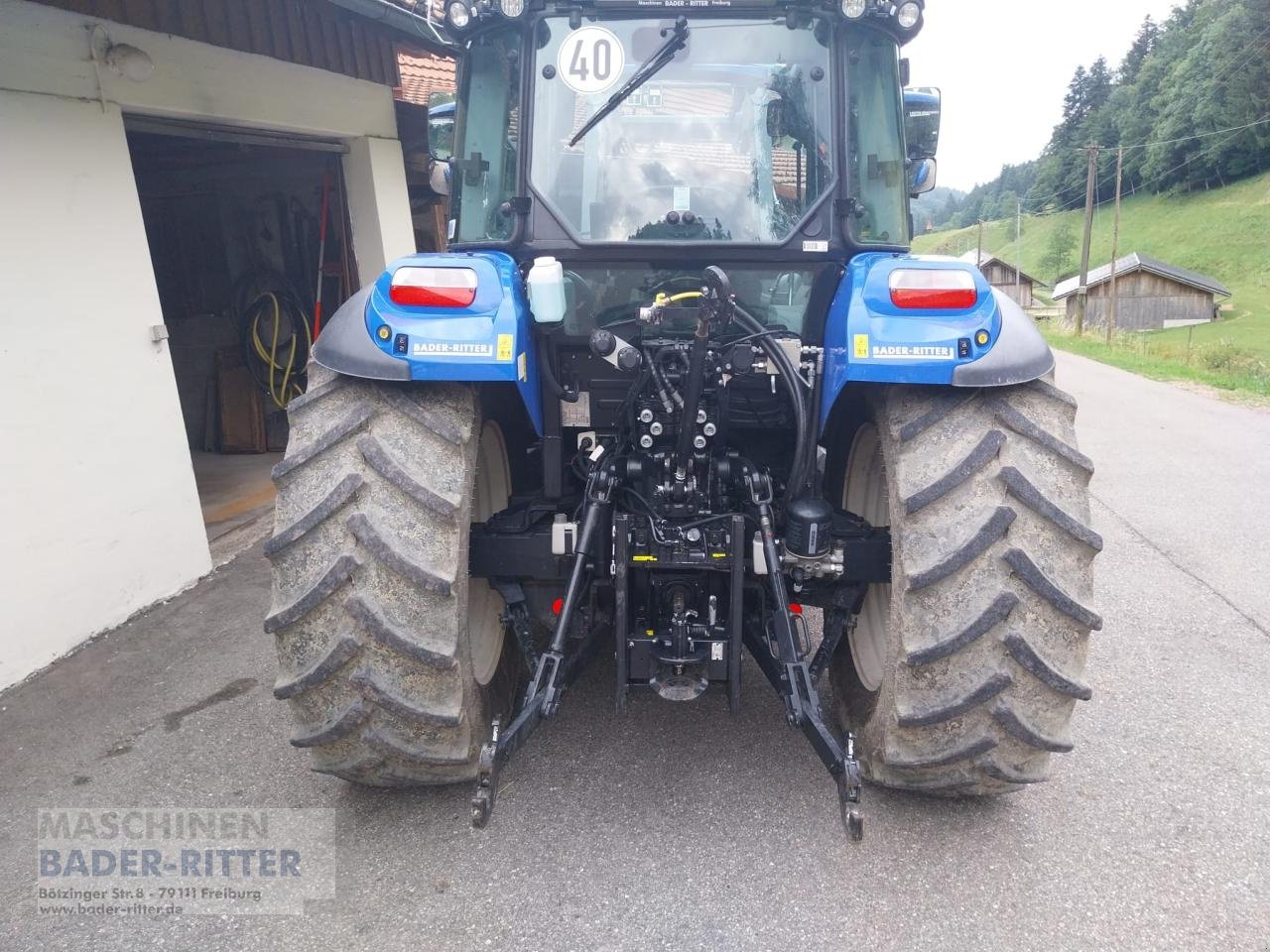 Traktor типа New Holland T 5.100 DC, Gebrauchtmaschine в Freiburg (Фотография 4)
