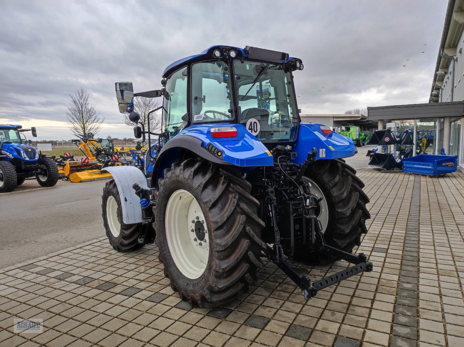 Traktor a típus New Holland T 5.100 ElectroCommand, Neumaschine ekkor: Salching bei Straubing (Kép 7)