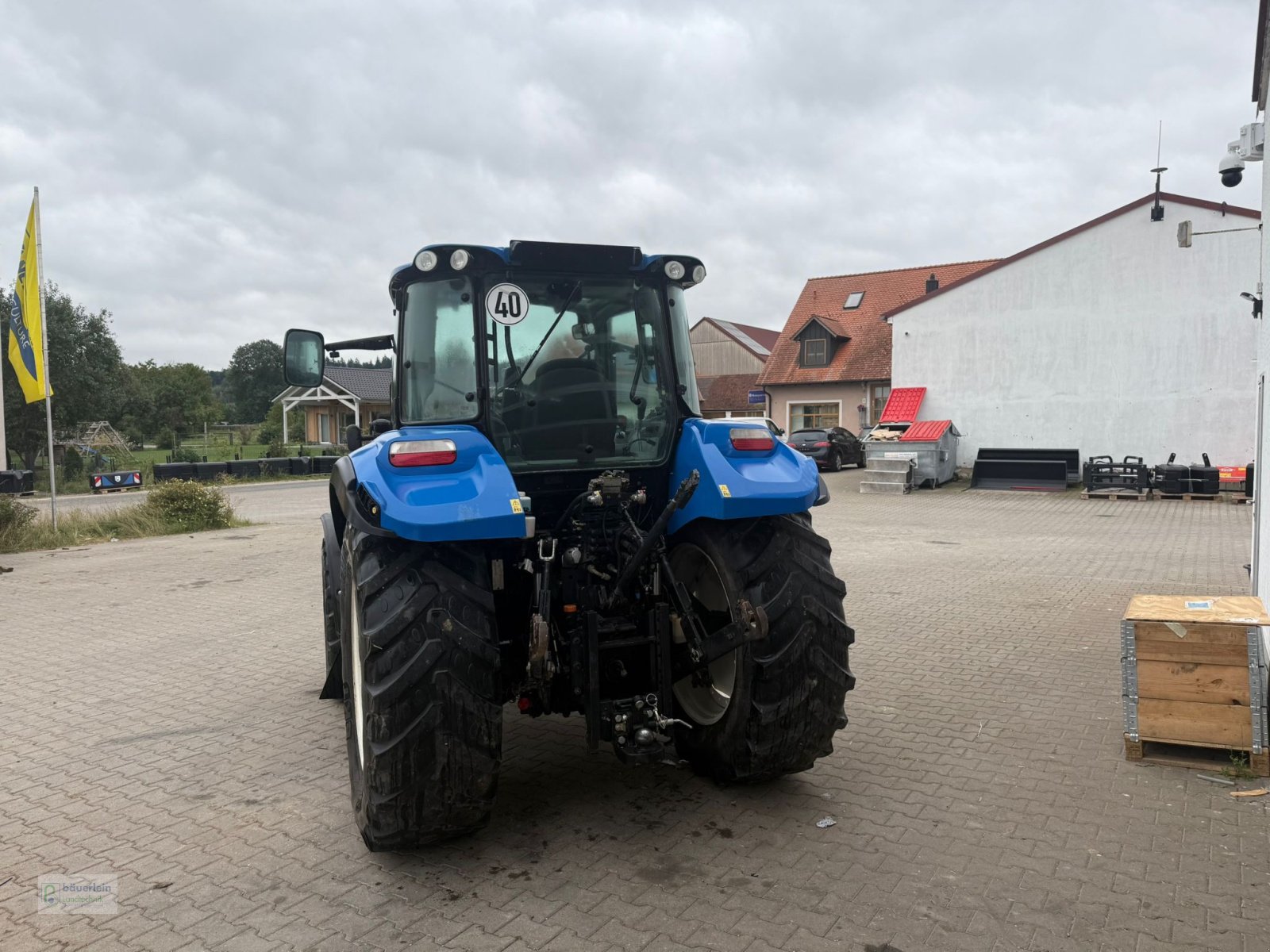 Traktor of the type New Holland T 5.105, Gebrauchtmaschine in Buch am Wald (Picture 4)