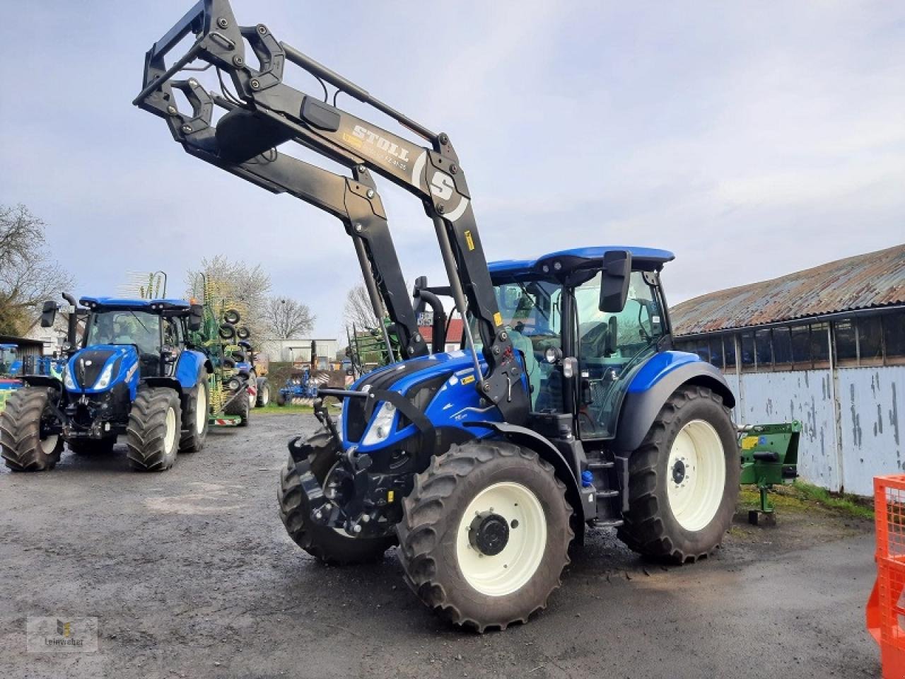 Traktor des Typs New Holland T 5.120 DC, Neumaschine in Neuhof - Dorfborn (Bild 1)