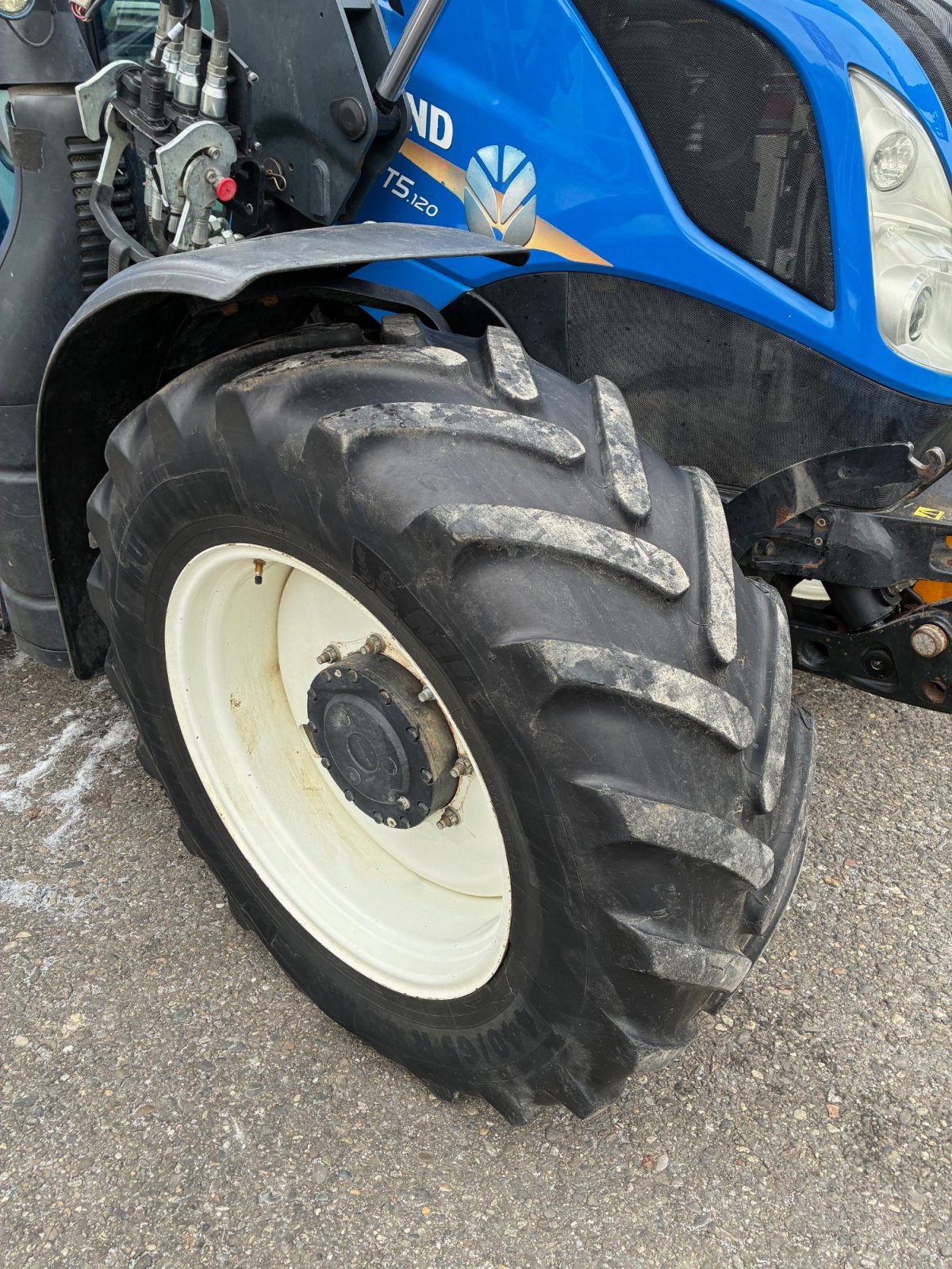 Traktor des Typs New Holland T 5.120, Gebrauchtmaschine in Ostrach (Bild 8)