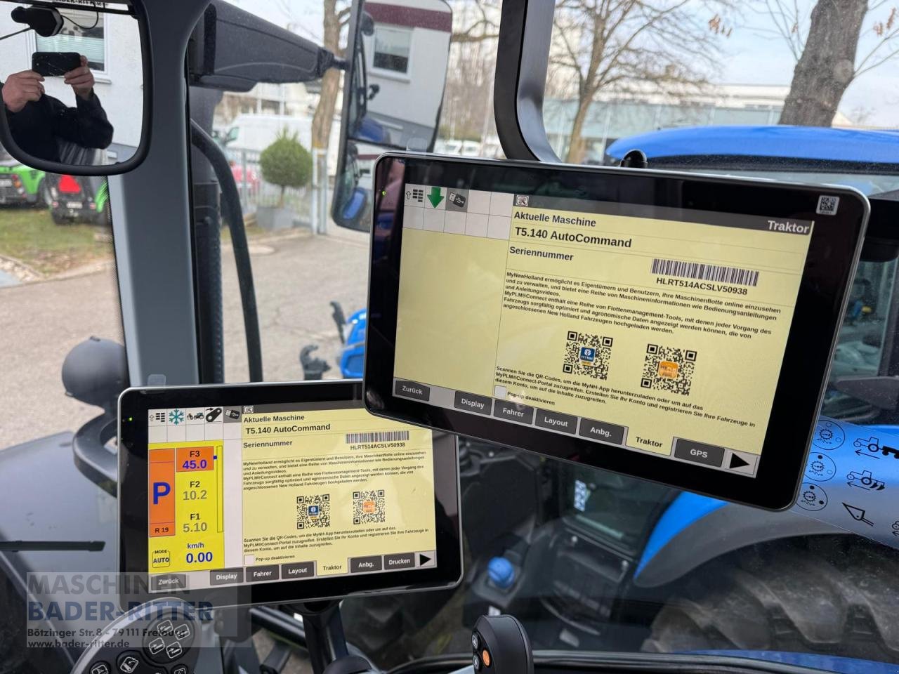 Traktor tip New Holland T 5.140 AC, Neumaschine in Freiburg (Poză 5)