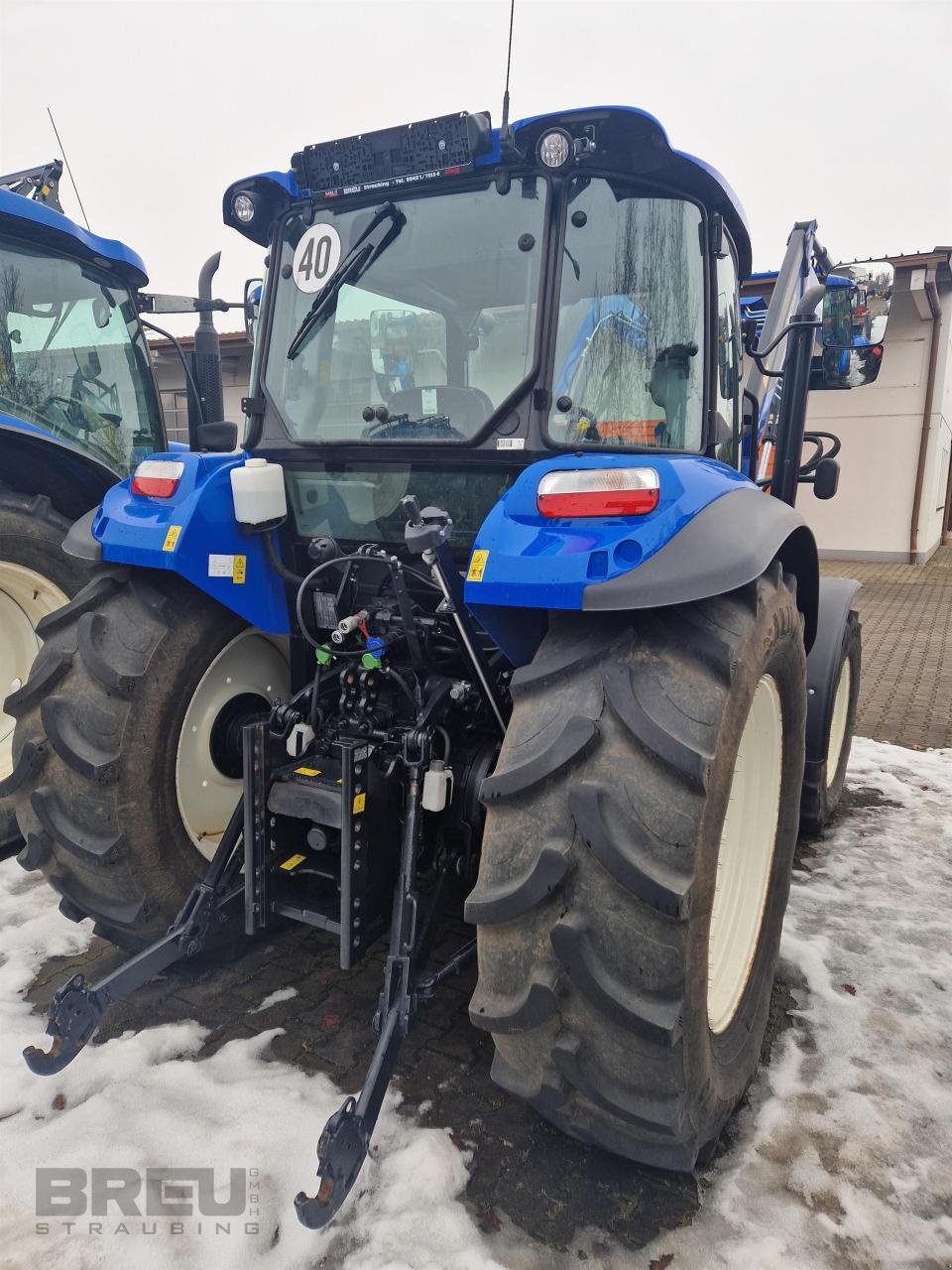 Traktor typu New Holland T 5.80 Allrad, Gebrauchtmaschine v Straubing (Obrázek 3)
