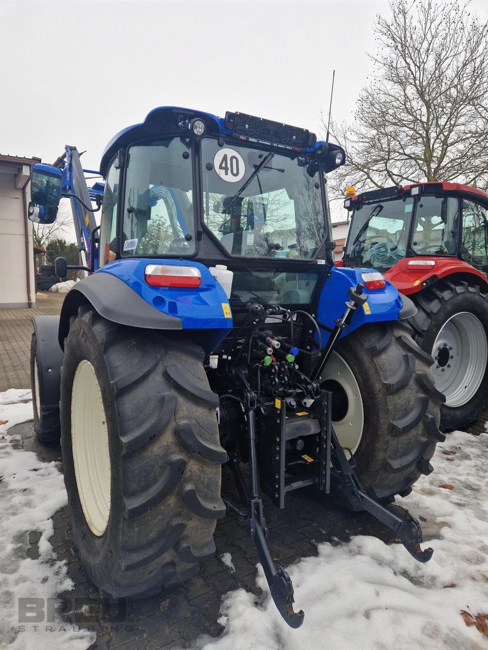 Traktor typu New Holland T 5.80 Allrad, Gebrauchtmaschine v Straubing (Obrázek 4)