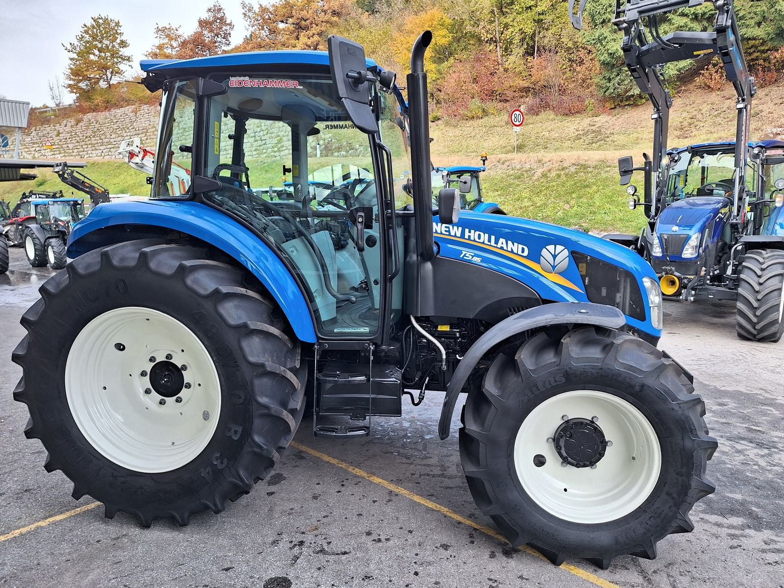 Traktor van het type New Holland T 5.85, Gebrauchtmaschine in Burgkirchen (Foto 7)