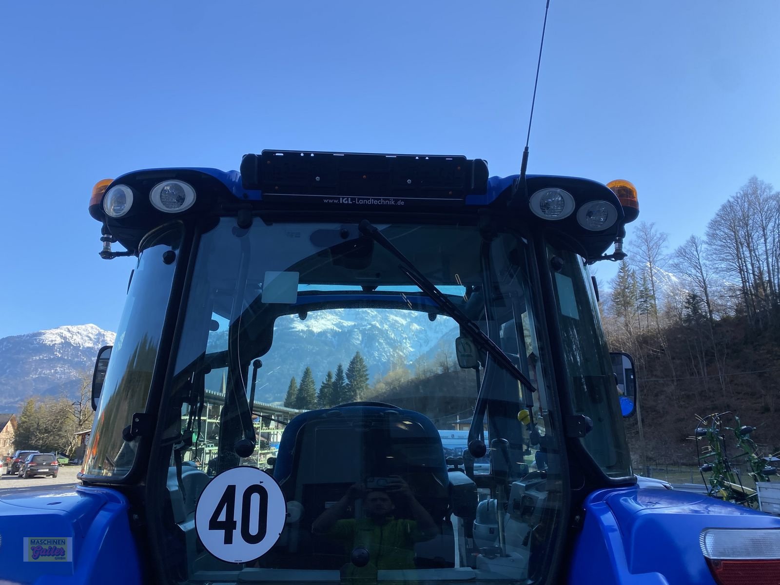 Traktor des Typs New Holland T 5.95, Gebrauchtmaschine in Kötschach (Bild 14)