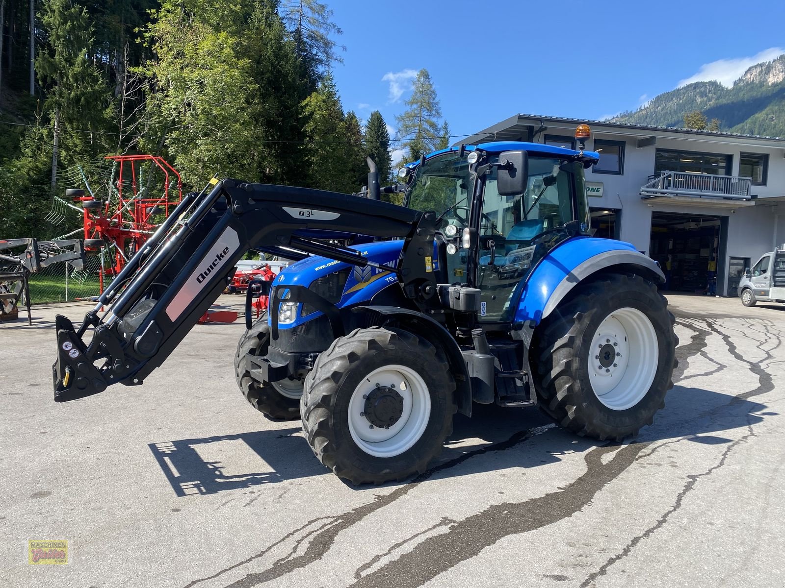 Traktor des Typs New Holland T 5.95, Gebrauchtmaschine in Kötschach (Bild 9)