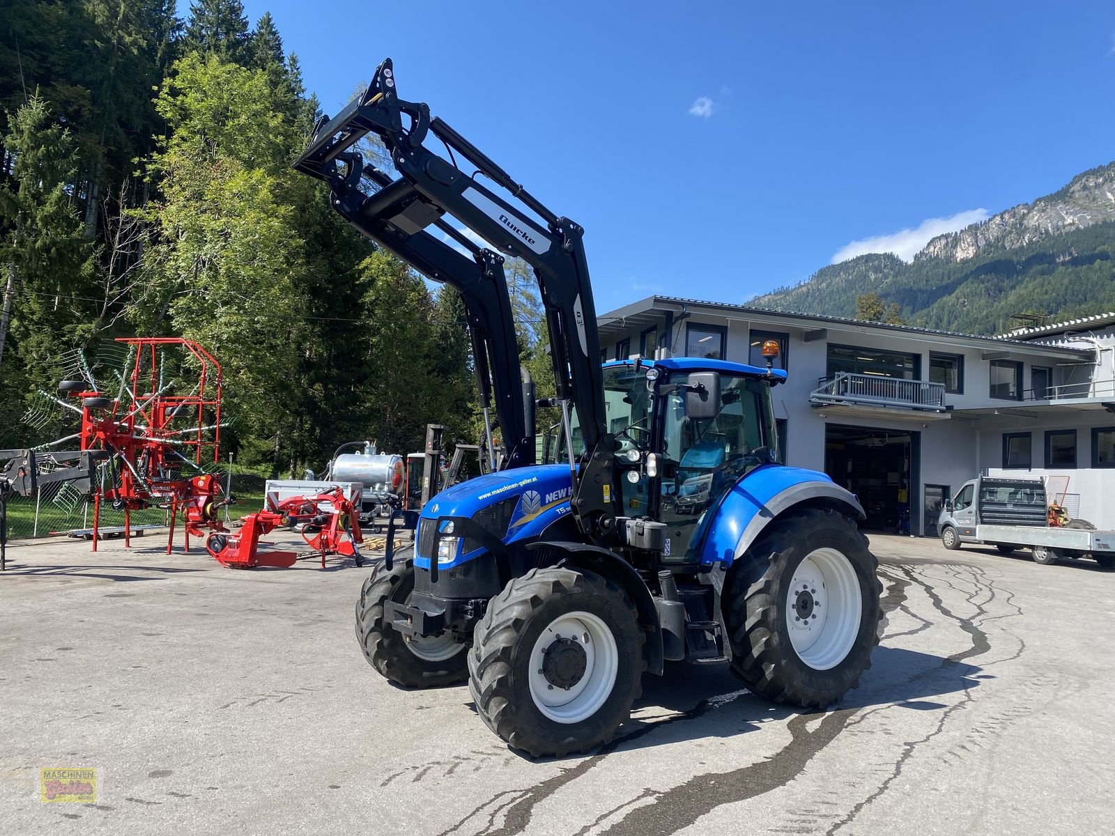 Traktor des Typs New Holland T 5.95, Gebrauchtmaschine in Kötschach (Bild 1)