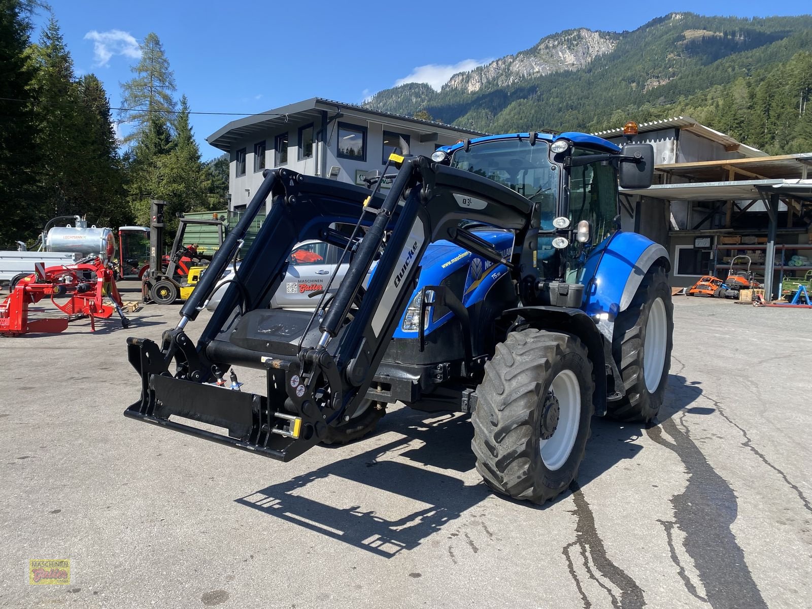 Traktor des Typs New Holland T 5.95, Gebrauchtmaschine in Kötschach (Bild 8)