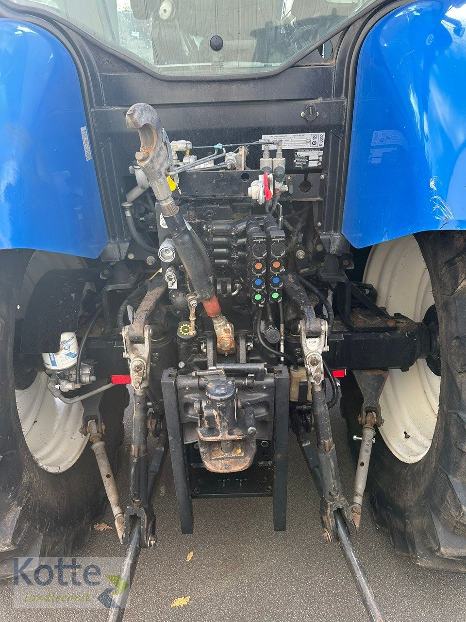 Traktor Türe ait New Holland T 6050, Gebrauchtmaschine içinde Rieste (resim 14)