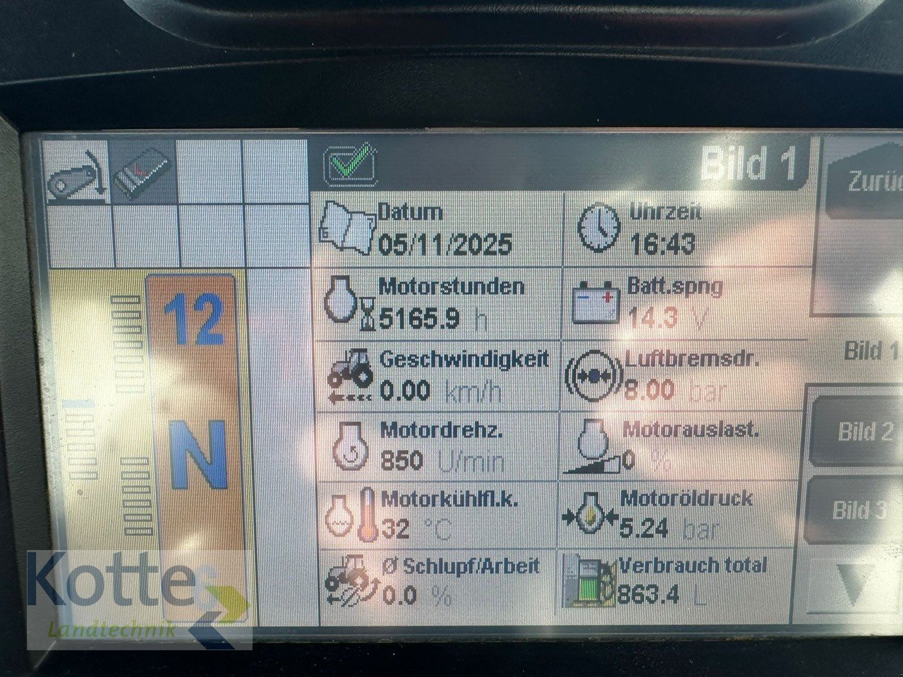 Traktor Türe ait New Holland T 6050, Gebrauchtmaschine içinde Rieste (resim 18)