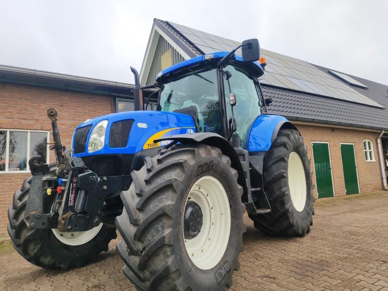 Traktor van het type New Holland T 6080 Range Command, Gebrauchtmaschine in Rouveen (Foto 1)